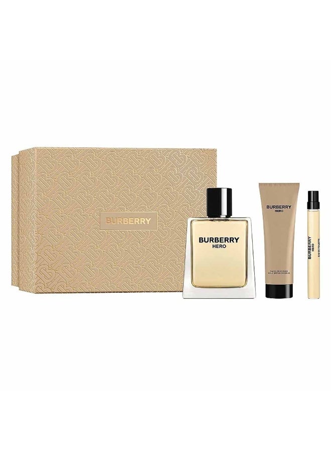 BURBERRY Hero For Men Set Edt 100Ml + Edt 10Ml + H & Bw 75Ml (2022) - Image 2