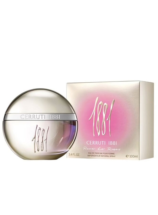 CERRUTI 1881 Reve De Roses For Women Eau De Parfum 100ml - Image 2