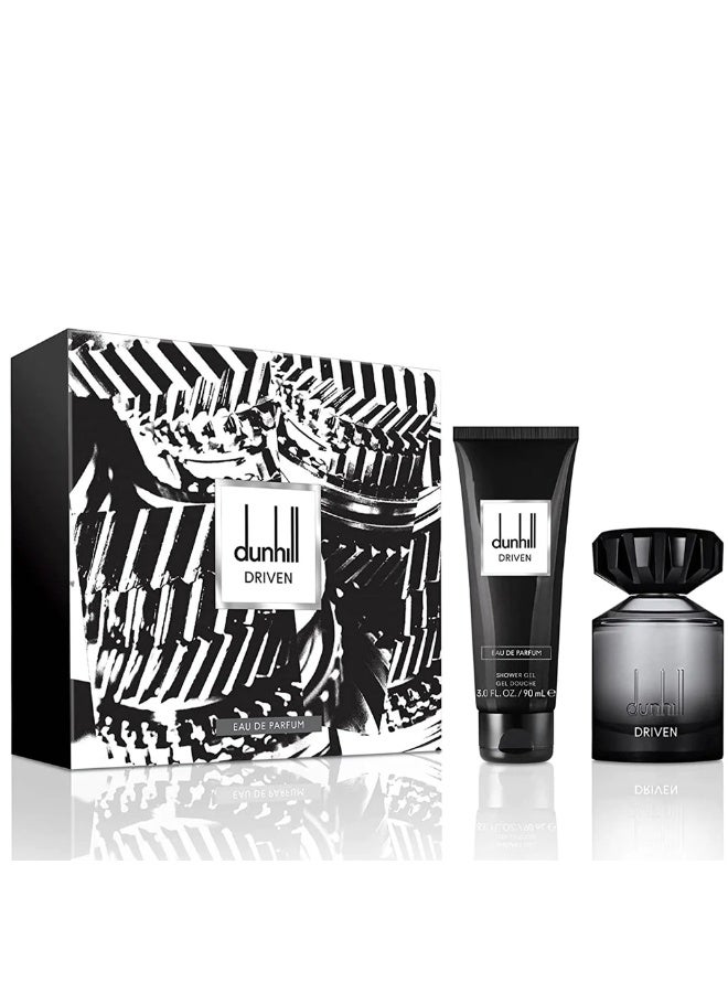 دانهيل Driven For Men Set Edp 100Ml + Edp 15Ml + Sg 90Ml