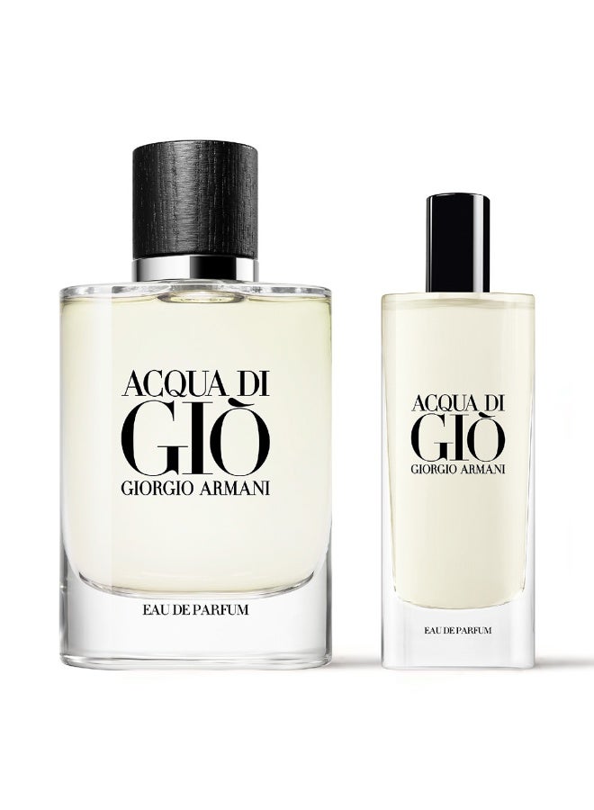 GIORGIO ARMANI Acqua Di Gio (M) Set Edp 75Ml + Edp 15Ml - Image 1