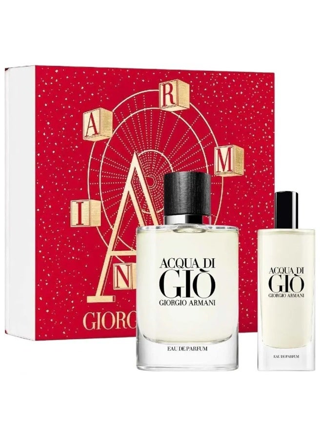 GIORGIO ARMANI Acqua Di Gio (M) Set Edp 75Ml + Edp 15Ml - Image 2
