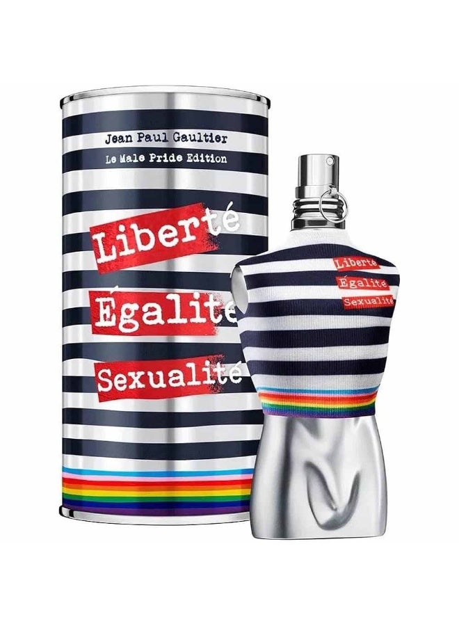 Jean Paul GAULTIER Le Male Pride Edition For Men Eau De Toilette 125ml - Image 2