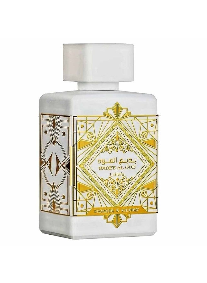 Lattafa Bade'E Al Oud Honor & Glory Unisex Eau De Parfum 100ml  - Image 1