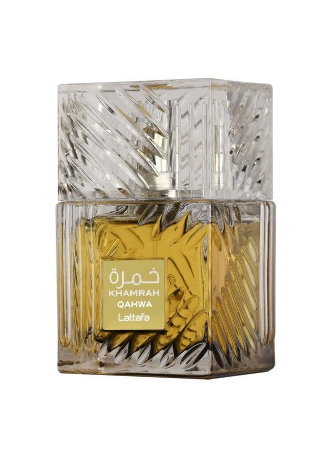 لطافة Khamrah Qahwa Unisex Eau De Parfum 100ml - Image 1