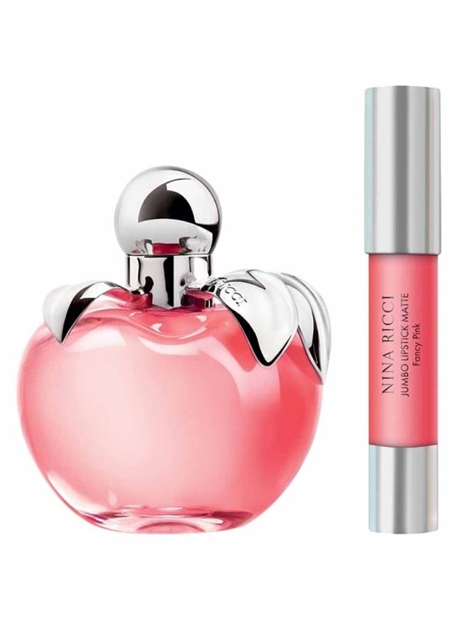 NINA RICCI Nina For Women Set Edt 50 Ml + Lipstick Matte 2.5G - Image 1