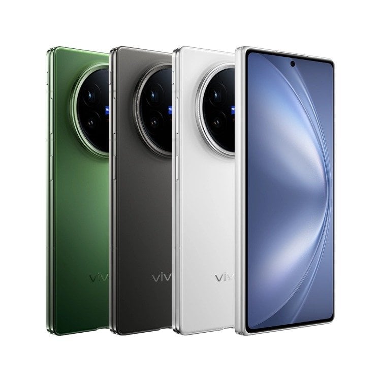 فيفو VIVO X Fold5 Foldable Smartphone (512GB 16GB RAM) Titanium Grey NFC |Chinese Spec |6000mAh Battery 80W wired Charge | Snapdragon 8 Gen 3 AOLED 120Hz 8.03" 120Hz, 5280Hz PWM, HDR10+, Dolby Vision | 4.3mm thickness | OriginOS 5 Android 15 | with Google Play Support - Image 5