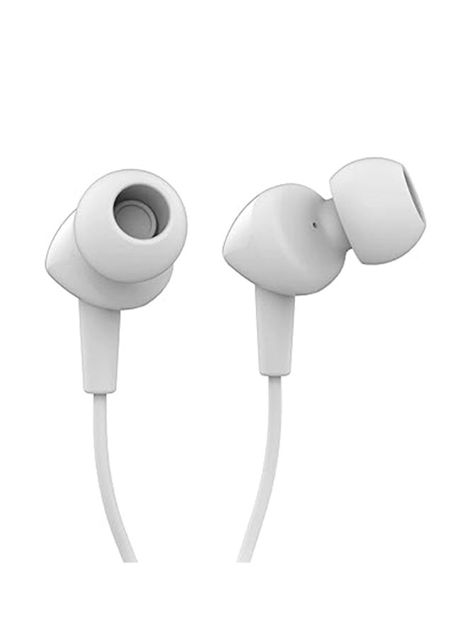 JBL Renewed - C100Si Wired In-Ear Headphones with Mic - White - Image 5