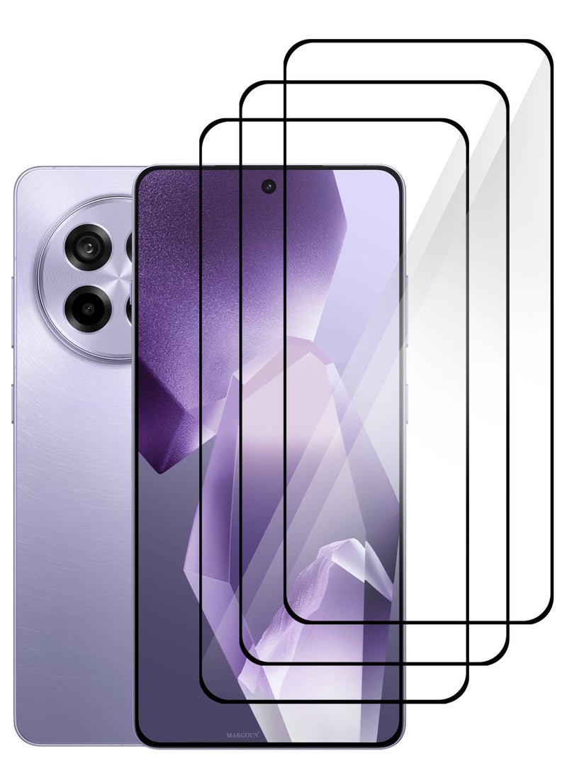MARGOUN 3Packs Screen Protector for Oneplus ACE 5 Pro 5G, Tempered Glass , Full Glue, 9H Hardness, HD Clarity, No Bubble  - Image 1