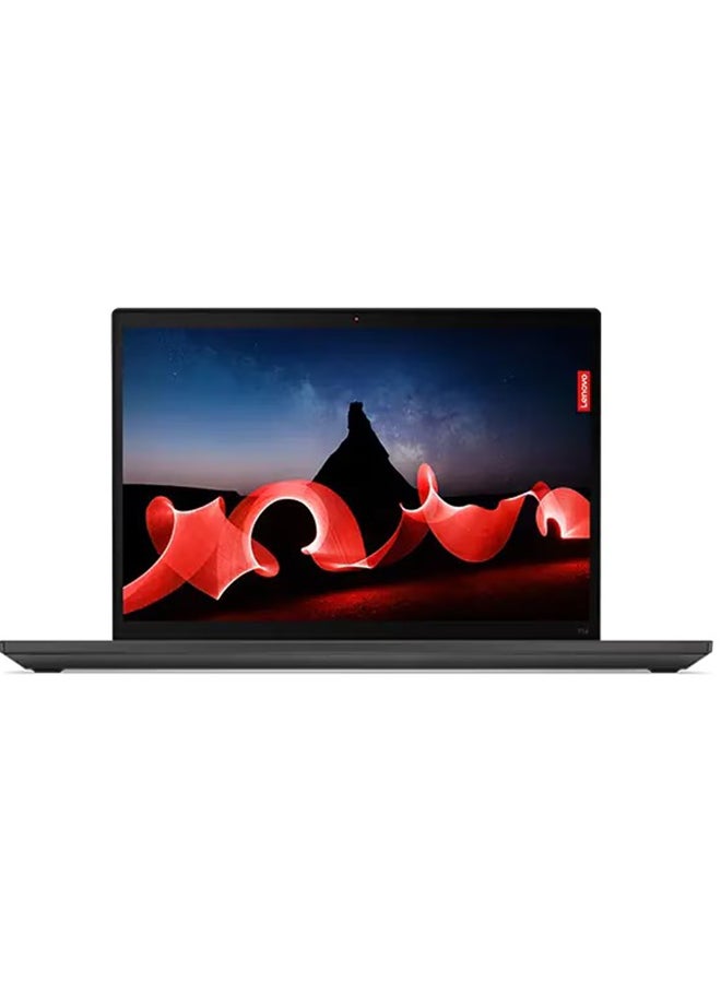 Lenovo ThinkPad T14 Gen 4 Laptop With 14-Inch WUXGA IPS Touch Display, Core i5‑1345U Processor/16GB RAM/512GB SSD/Intel UHD Graphics/Windows 11 Pro English BLACK  - Image 2
