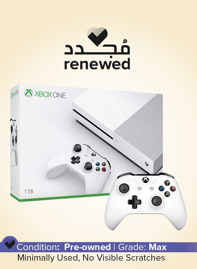 Microsoft Renewed - Xbox One S 1TB Console With Extra Controller - Image 1