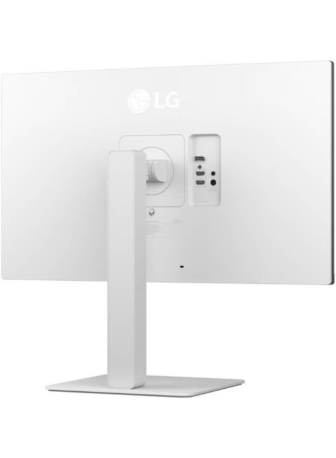 LG 27 inch UltraFine Monitor, IPS Display, 4K UHD Resolution, 60Hz Refresh Rate, 5ms (GtG at Faster) Response Time, 1.07b Color Display, Dynamic Action Sync, 27US550-W White  - Image 5
