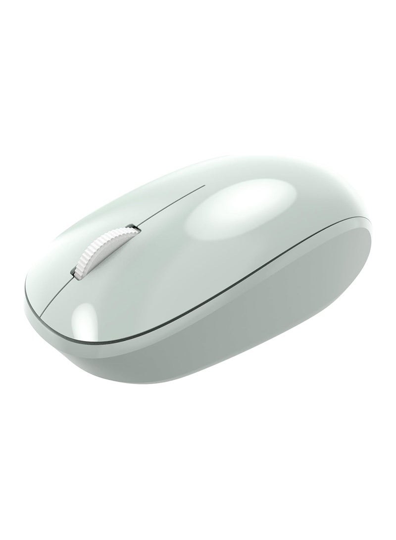 Microsoft Bluetooth Mouse – Designed by Microsoft – Compact & Sculpted for Comfort, 12-Month Battery Life, Fast-Tracking Sensors, Precision Navigation Across Multiple Surfaces, 1 AA Battery Mint  - Image 1
