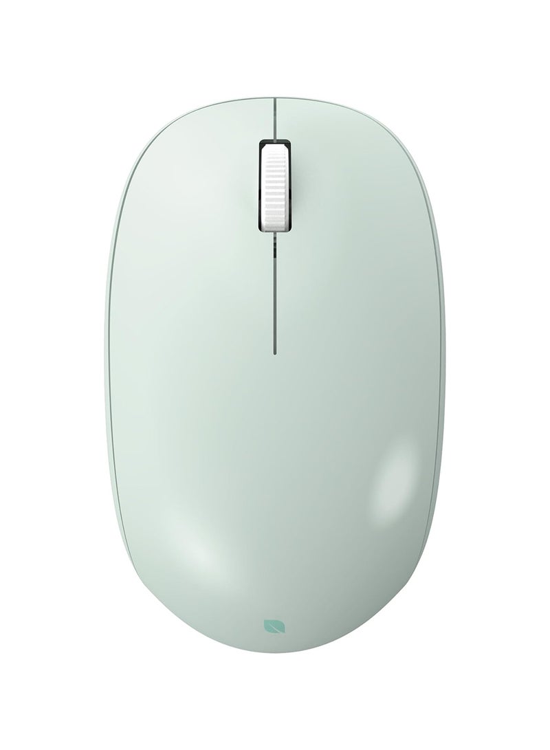 Microsoft Bluetooth Mouse – Designed by Microsoft – Compact & Sculpted for Comfort, 12-Month Battery Life, Fast-Tracking Sensors, Precision Navigation Across Multiple Surfaces, 1 AA Battery Mint  - Image 3