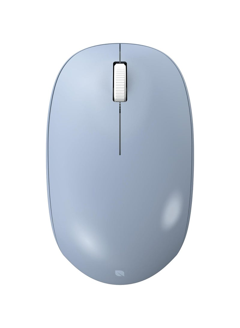 Microsoft Bluetooth Mouse – Designed by Microsoft – Compact & Sculpted for Comfort, 12-Month Battery Life, Fast-Tracking Sensors, Precision Navigation Across Multiple Surfaces, 1 AA Battery Pastel Blue  - Image 3