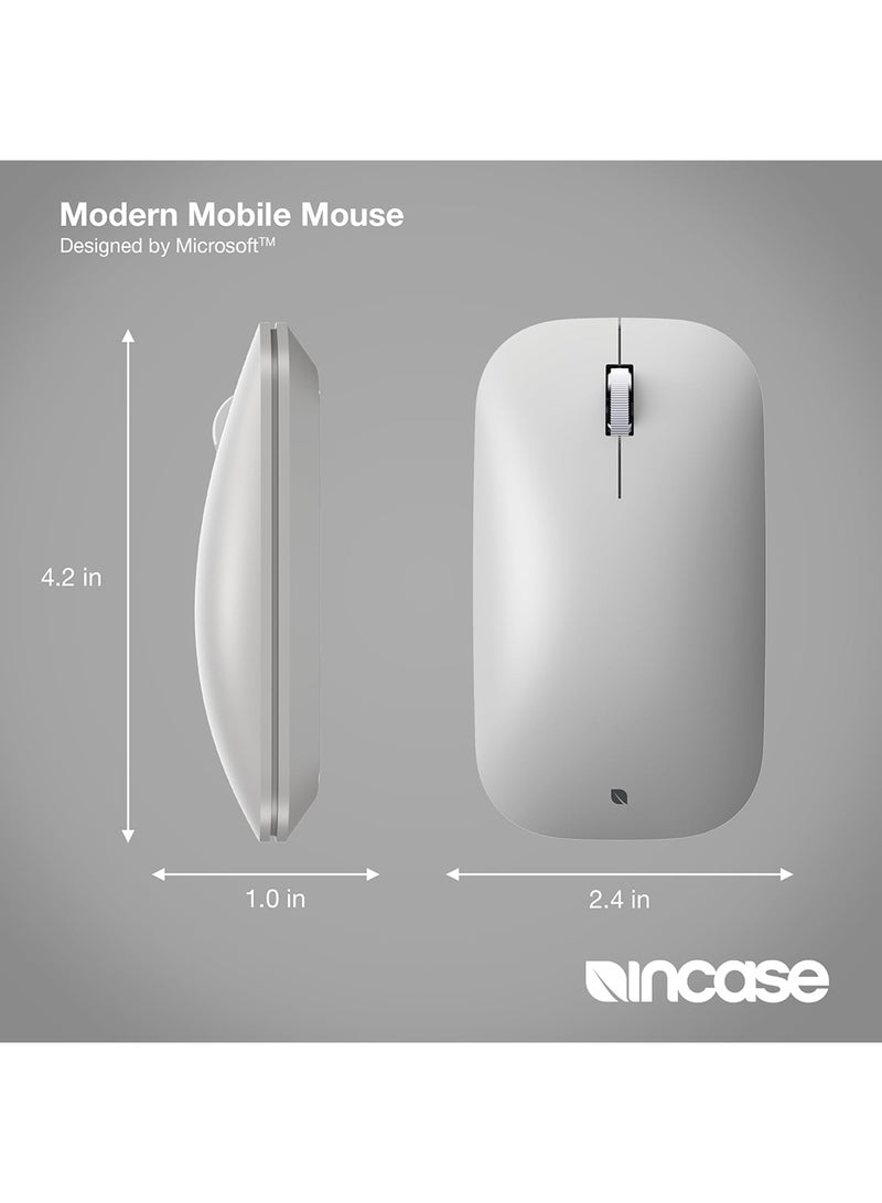 Microsoft Designed by Microsoft Modern Mobile Mouse Platinum  - Image 3