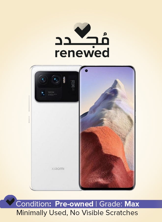 Xiaomi Renewed - Mi 11 Ultra Dual Sim Ceramic White 8GB RAM 256GB