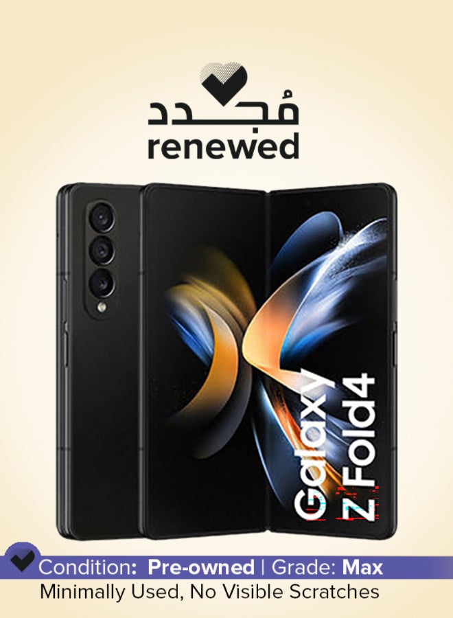 Samsung Renewed - Galaxy Z Fold 4 5G Black 12GB RAM 512GB - International Version - Image 1