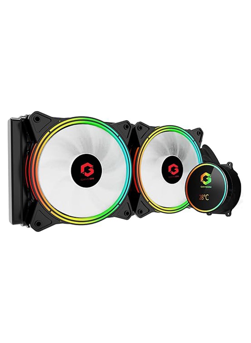 GameOn Gaming PC With Intel Core i5 12400F Processor/16GB RAM DDR5/1TB SSD/Nvidia GeForce  RTX 3050 Graphics+180Hz 24.5 Inch Monito+RGB Keyboard+Mouse+Headset+Mousepad Black  - Image 4