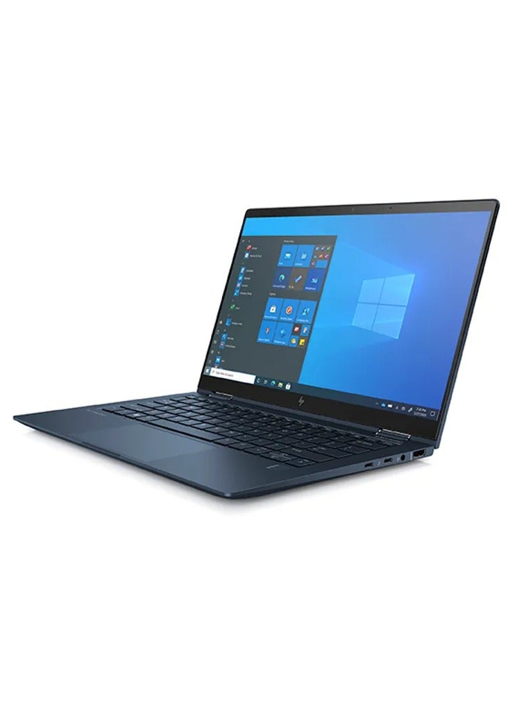 HP RENEWED - LAPTOP HP ELITE DRAGONFLY G2 - Intel® Core™ i7-1185G7 Processor - 32 GB DDR4 3200MHz - 512 GB SSD M.2 NVMe - Intel® Iris® Xe Graphics - 13.3'' INC FHD IPS TOUCH SCREEN 360° - English/Arabic Blue English/Arabic blue  - Image 4
