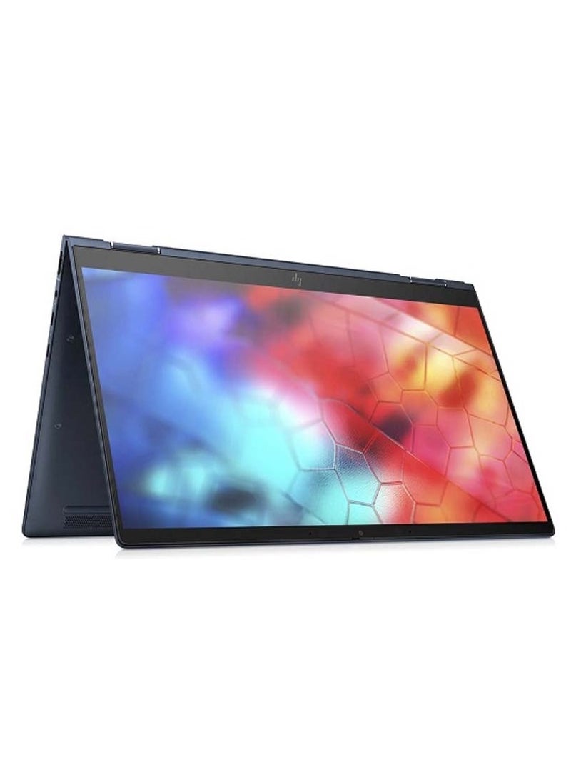 HP RENEWED - LAPTOP HP ELITE DRAGONFLY G2 - Intel® Core™ i7-1185G7 Processor - 32 GB DDR4 3200MHz - 512 GB SSD M.2 NVMe - Intel® Iris® Xe Graphics - 13.3'' INC FHD IPS TOUCH SCREEN 360° - English/Arabic Blue English/Arabic blue  - Image 1