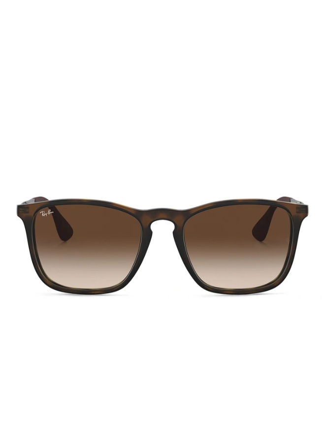 راي بان Men's Full Rim Square Sunglasses 4187, 54, 856, 13  - Image 1