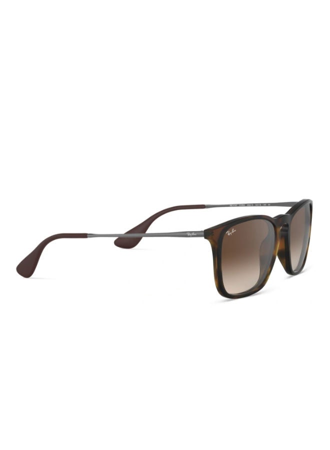 راي بان Men's Full Rim Square Sunglasses 4187, 54, 856, 13  - Image 3