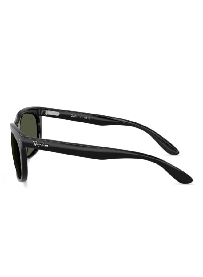 راي بان Men's Full Rim Rectangular Sunglasses 2389, 57, 901, 31  - Image 3