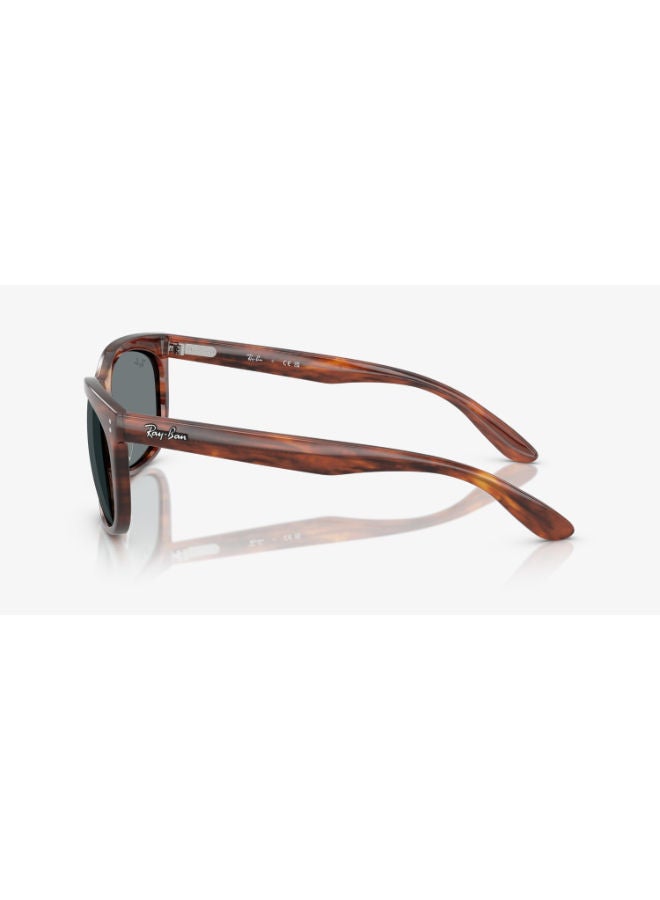 راي بان Men's Full Rim Rectangular Sunglasses 2389, 57, 954, 62  - Image 3