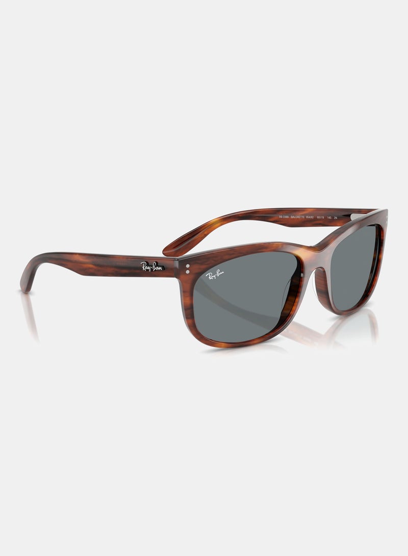 Ray-Ban Men's Full Rim Rectangular Sunglasses 2389, 57, 954, 62 - Image 3