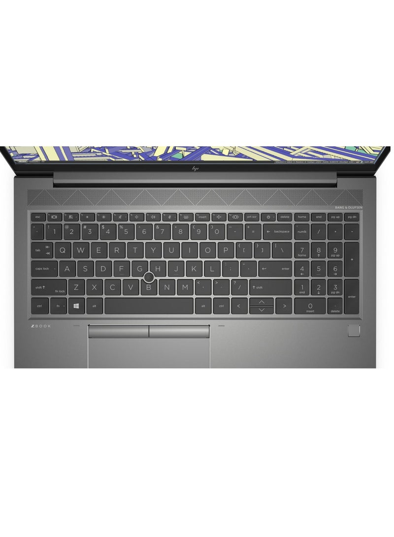 HP RENEWED - LAPTOP HP ZBOOK FURY 15 G7 - Intel® Core™ i9-10885H Processor - RAM 32 GB DDR4 - HARD 512 GB SSD M.2 NVMe - VGA NVIDIA RTX 3000 6 GB DDR6 - 15.6'' INCH LED FULL HD IPS SCREEN - English/Arabic Grey English/Arabic grey  - Image 5