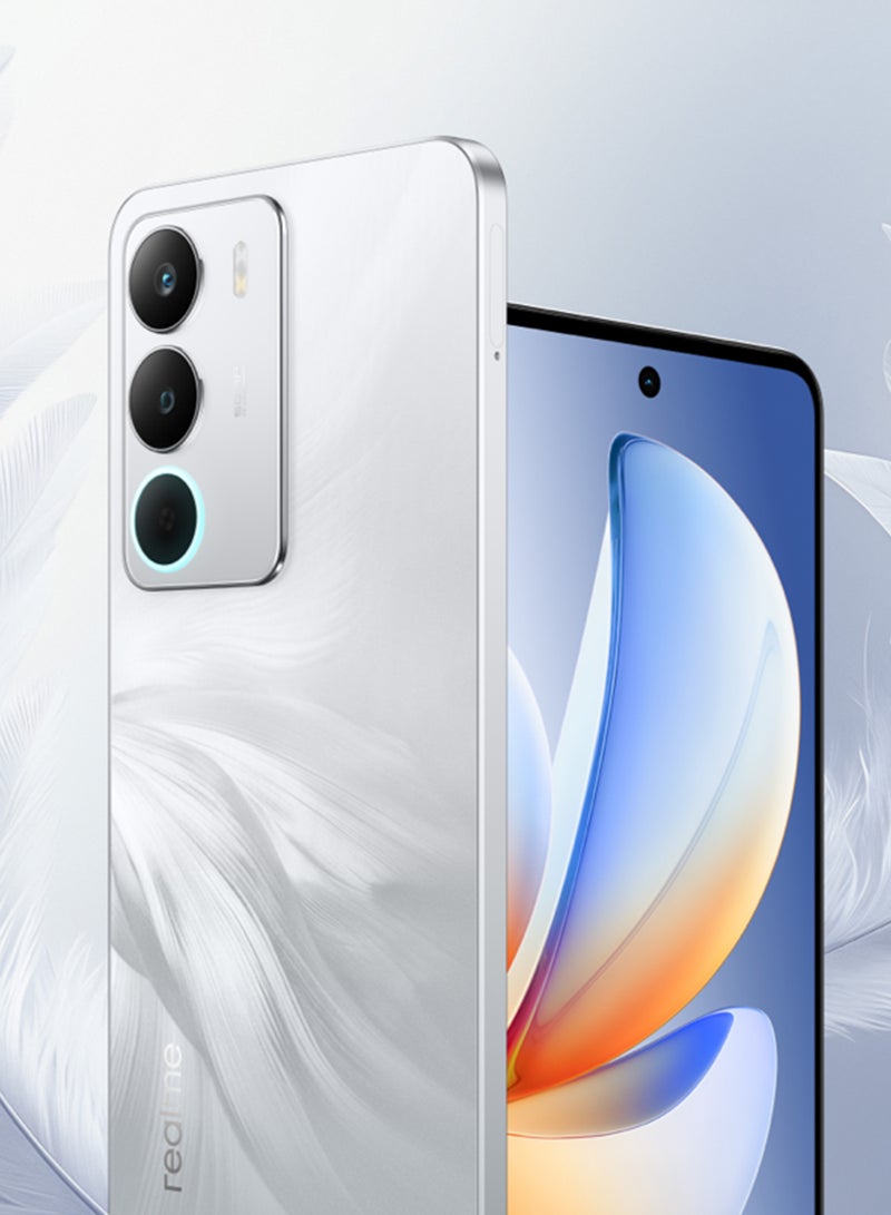 realme C71 Dual SIM White Swan 6GB RAM 128GB  4G - Middle East Version - Image 1