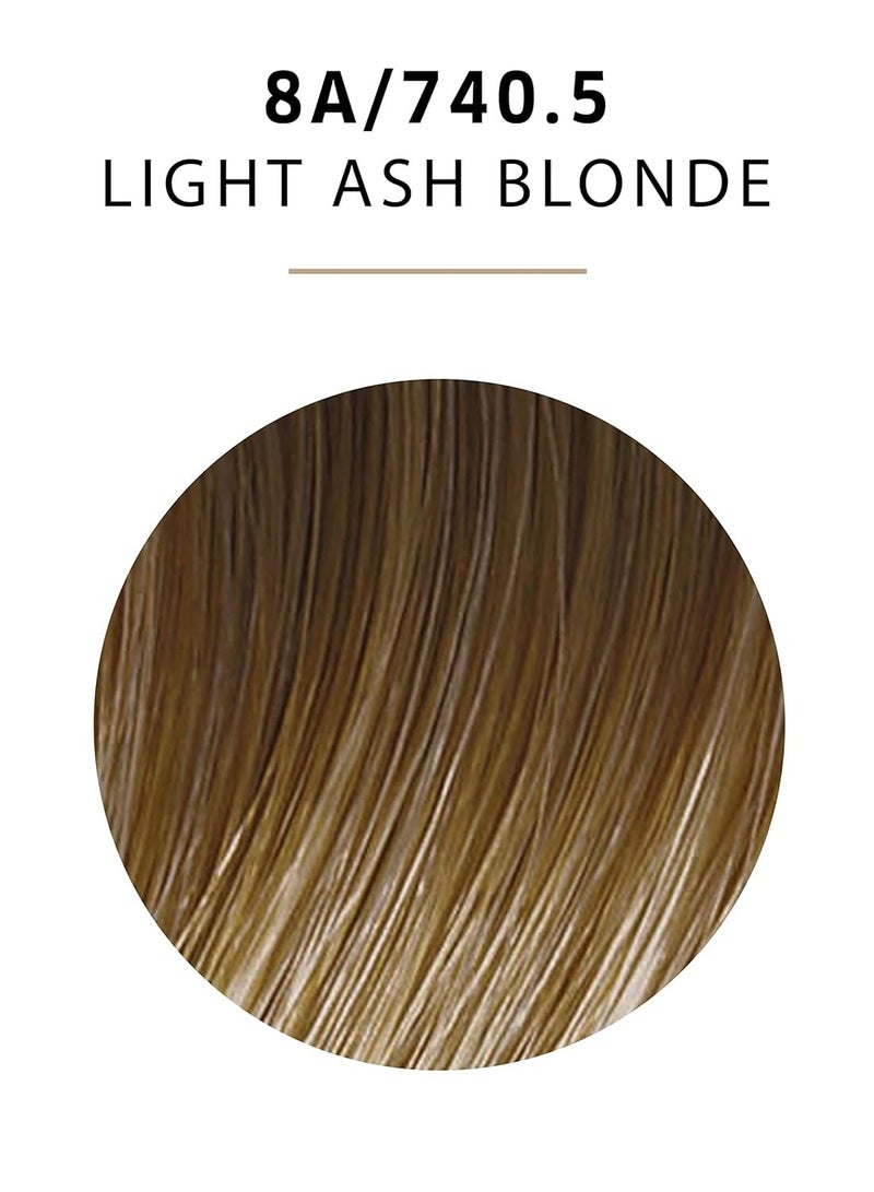 ويلا لون تشارم صبغة شعر سائلة دائمة لتغطية الشيب 8A أشقر رمادي فاتح - Image 3