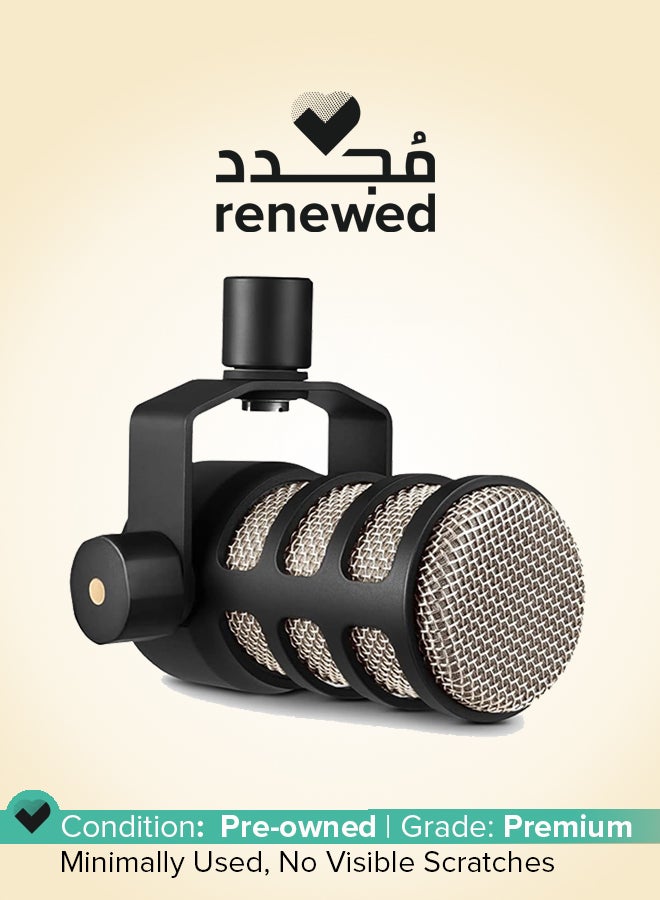 RODE Renewed - Podmic Dynamic Microphone PODMIC Grey/Black  - Image 1