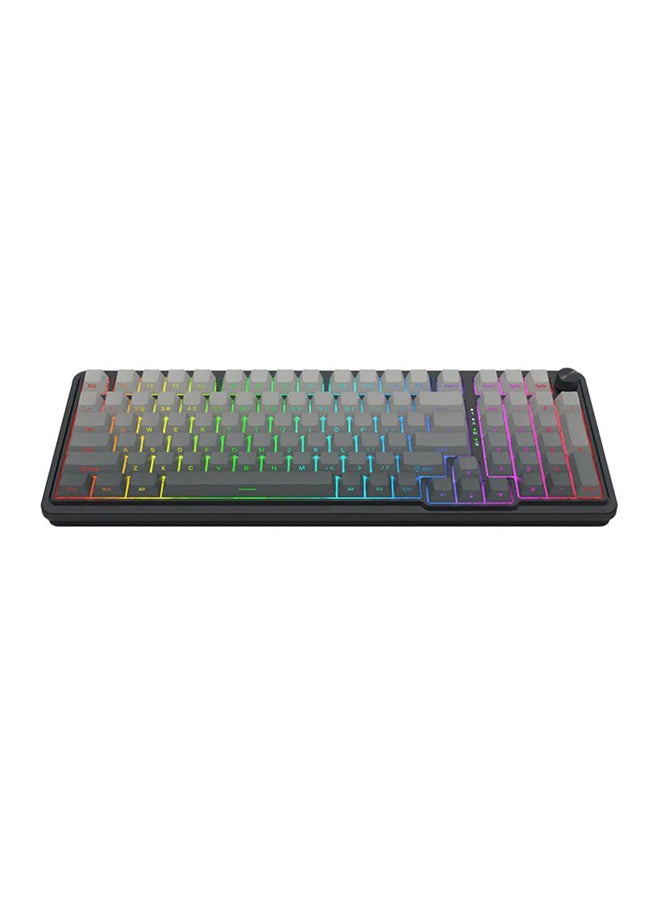 REDRAGON K686 PRO 98 Keys Wireless Gasket RGB Gaming Keyboard, 3-Mode PBT Mechanical Keyboard w/Hot-Swap South-Facing RGB Socket, Dedicated Knob Control & 5-Layer Noise Dampening, Gradient PBT Keycaps - Image 2