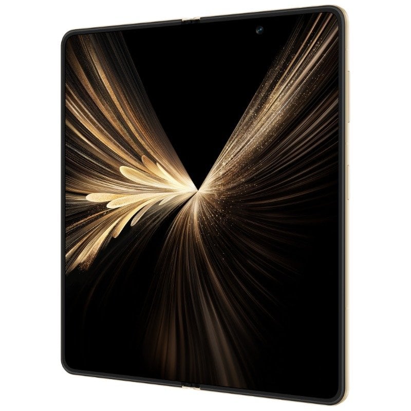 Honor Magic V5 Foldable Smartphone (1TB 16GB RAM) Dawn Gold NFC |Chinese Spec |6100mAh Battery 66W wired Charge | Snapdragon 8 Elite (3 nm) AMOLED 120Hz 7.95" | YOYO AI assistant, AI Ecosystem event | 4.1mm thickness | Android 15, MagicOS 9 | with Google Play Support