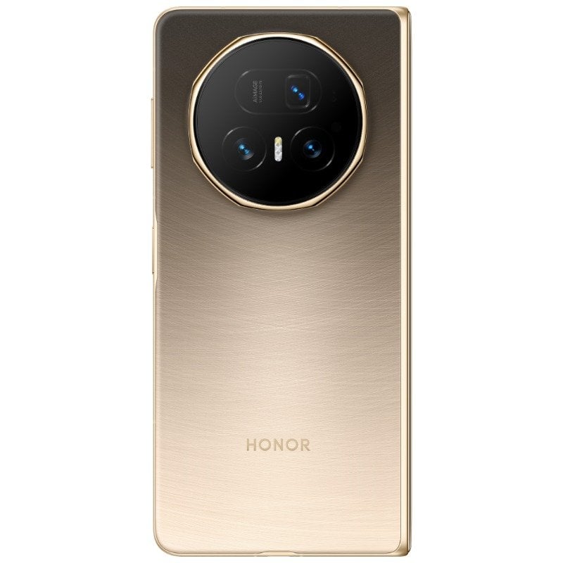 Honor Magic V5 Foldable Smartphone (1TB 16GB RAM) Dawn Gold NFC |Chinese Spec |6100mAh Battery 66W wired Charge | Snapdragon 8 Elite (3 nm) AMOLED 120Hz 7.95" | YOYO AI assistant, AI Ecosystem event | 4.1mm thickness | Android 15, MagicOS 9 | with Google Play Support