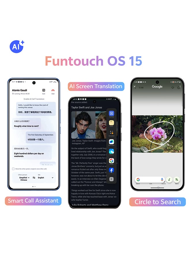 X200 FE Dual SIM 5G Yellow 12GB RAM 512GB With Exclusive Gifts - TWS Earbuds, V-Premier Smart Watch, 90W Charger And 24 Months Warranty + 1 Year Screen Replacement - Middle East Version image 18