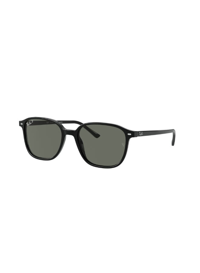 راي بان RB2193 901/58 Unisex Full Rim Polarized Square Sunglasses - Lens Size: 53 mm - Image 2