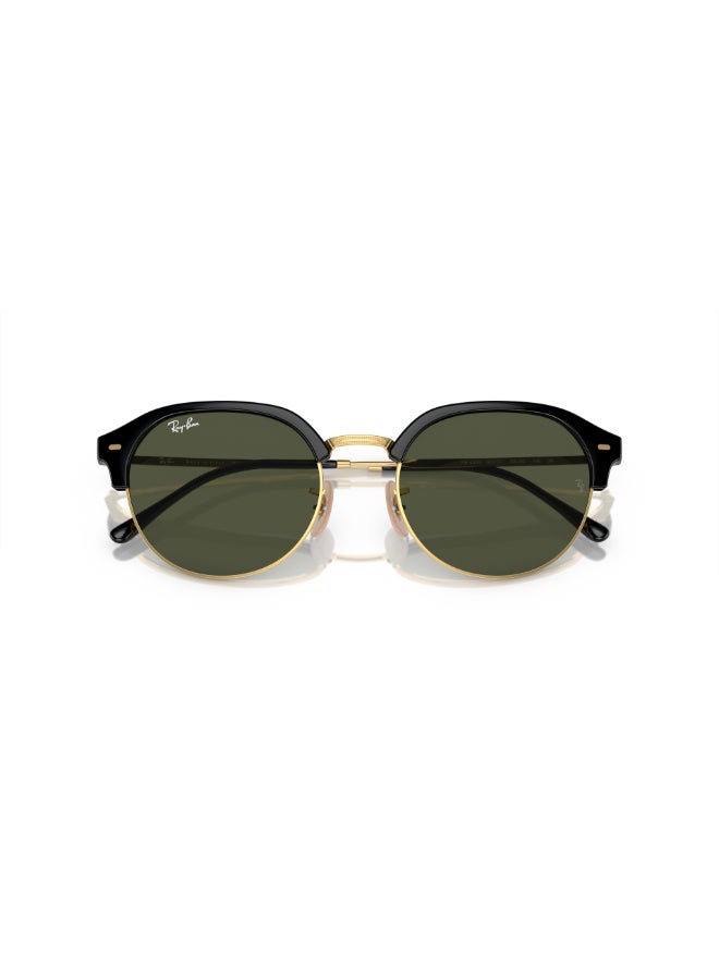Ray-Ban RB4429 601/31 Unisex Full Rim Round Sunglasses - Lens Size: 53 mm  - Image 5