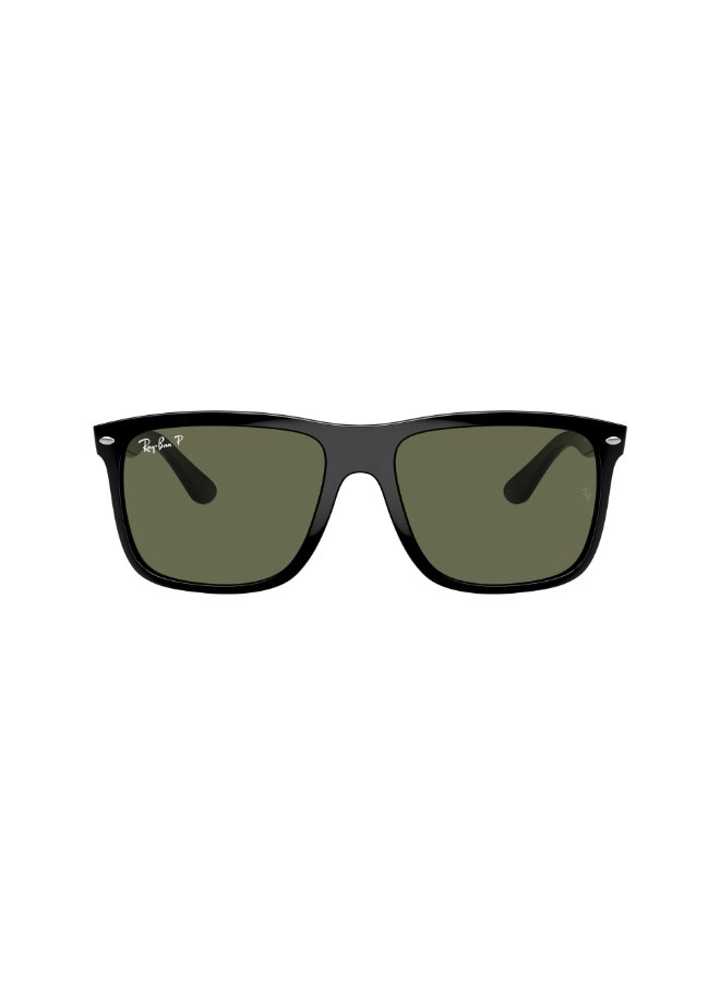 Ray-Ban RB4547 601/58 Unisex Full Rim Polarized Square Sunglasses - Lens Size: 60 mm  - Image 1