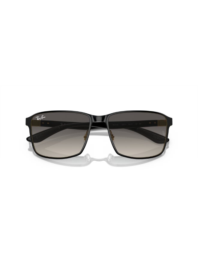 Ray-Ban RB3721 187/11 Unisex Full Rim Square Sunglasses - Lens Size: 59 mm - Image 5