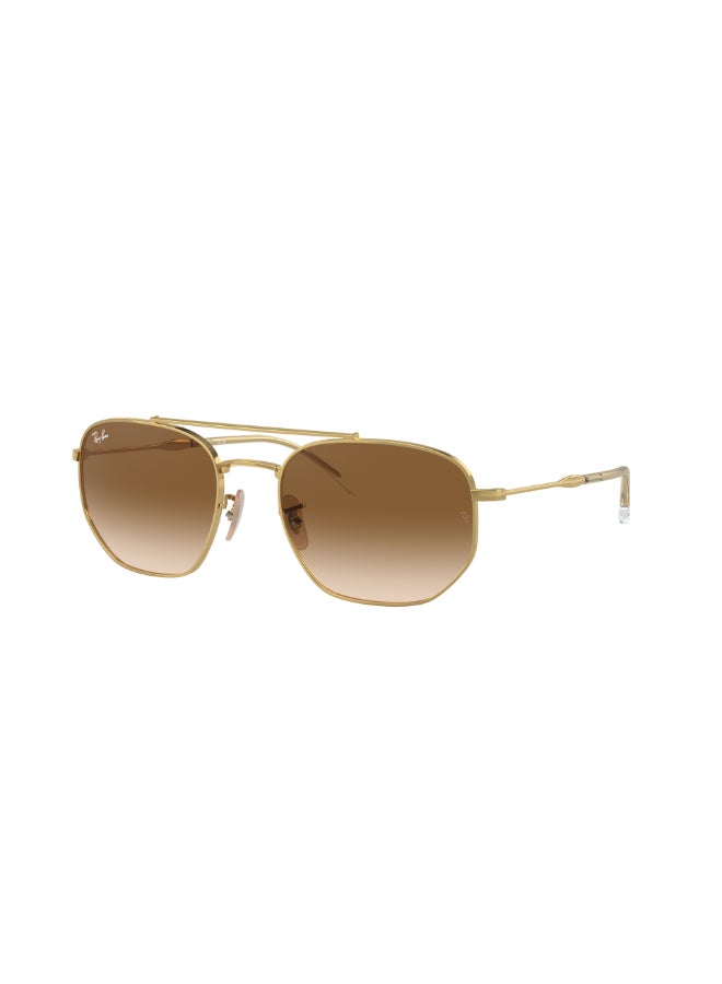 Ray-Ban RB3707 001/51 Unisex Full Rim Irregular Sunglasses - Lens Size: 57 mm  - Image 2