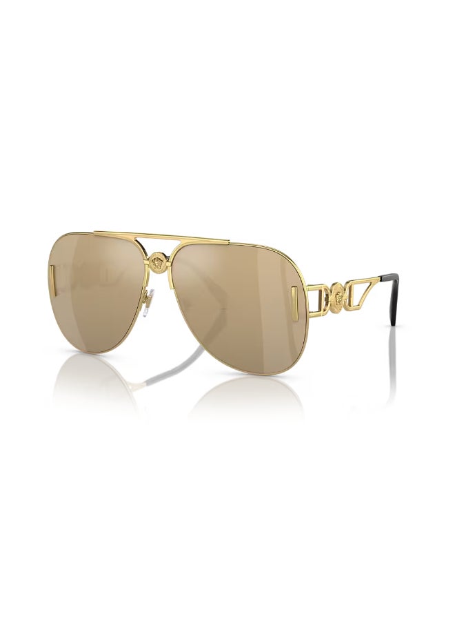 فيرزاتشي VE2255 100203 Unisex Full Rim Pilot Sunglasses  - Image 1