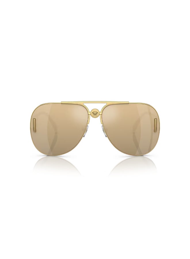 فيرزاتشي VE2255 100203 Unisex Full Rim Pilot Sunglasses  - Image 3