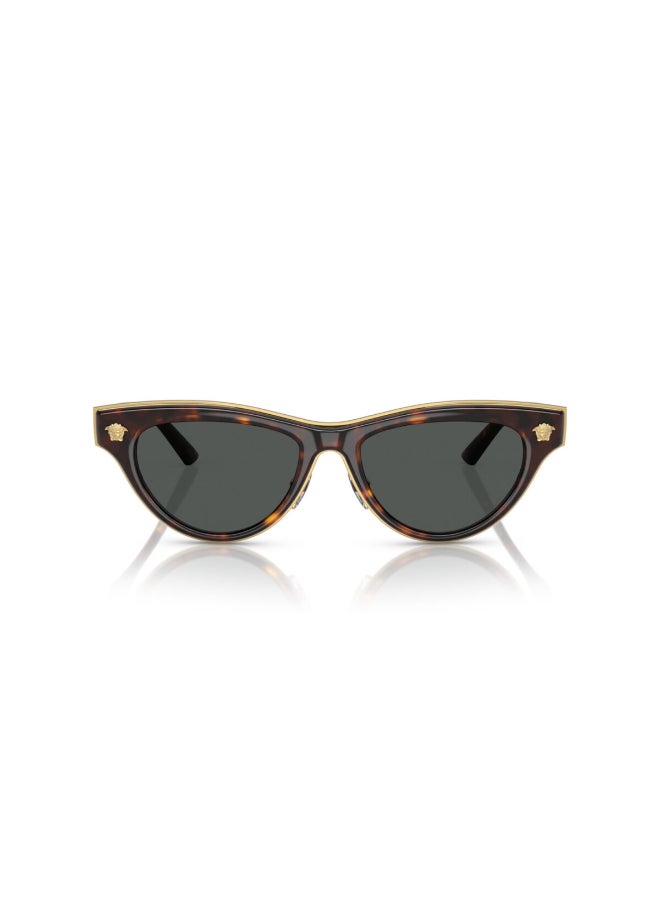 VERSACE Women's VE2273 108/87 Women's's Full Rim Cat Eye Sunglasses  - Image 3