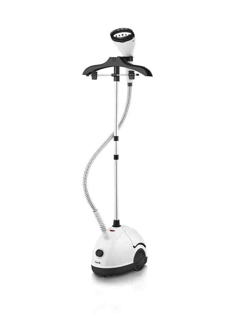 ساتشي Garment Steamer 1.8L Tank, 11 Steam Levels, 360° Rotating Hanger, 60 Min Continuous Steam, Adjustable Pole – Ideal for All Fabrics 1.8 L 2000 W NL-VGS-1111-WH White  - Image 2