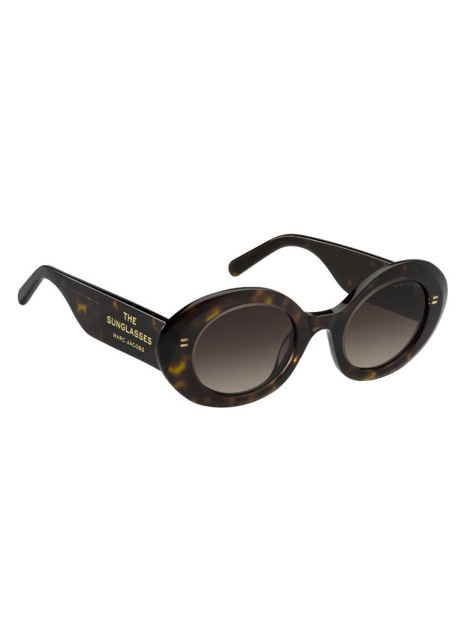 مارك جاكوبس Women's MARC 799/S AIO/HA Women's's Full Rim Oval Sunglasses - Lens Size: 47 mm  - Image 2