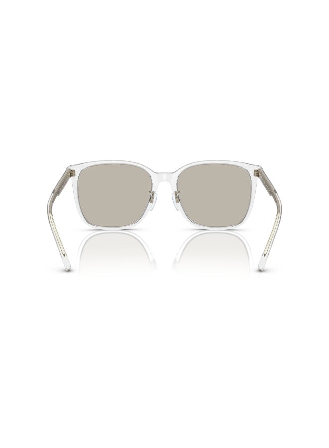 امبوريو ارماني Boys' EA 4206D 5893/3 Men's Full Rim Square Sunglasses - Image 3