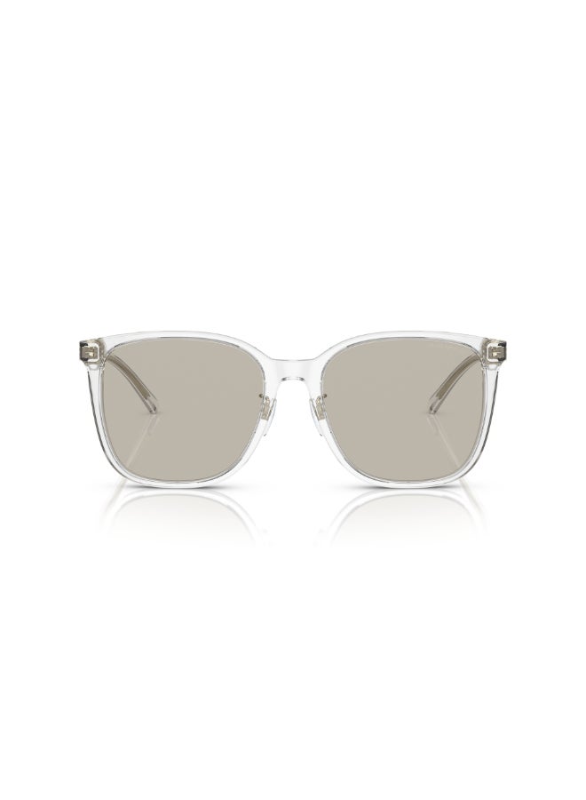 امبوريو ارماني Boys' EA 4206D 5893/3 Men's Full Rim Square Sunglasses - Image 5