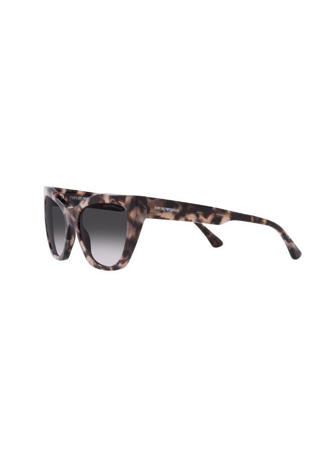 امبوريو ارماني Women's EA 4176 54108G Women's's Full Rim Cat Eye Sunglasses  - Image 3